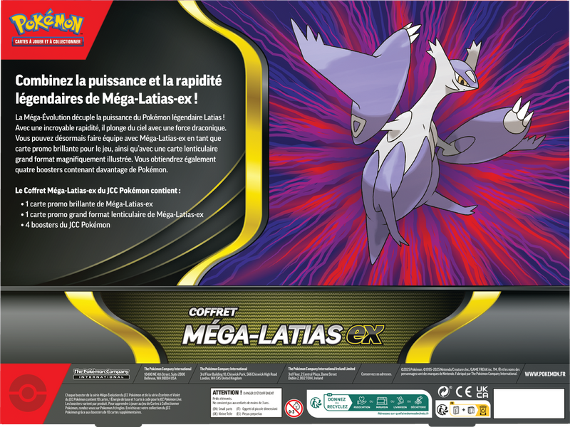 *Pre-Order* Pokémon - Méga Evolution - Coffret Méga-Latias-ex (FR)