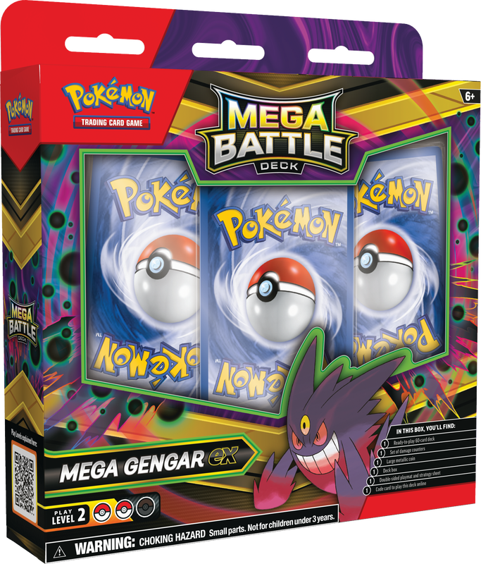 *Pre-Order* Pokemon - Mega Battle Deck - Mega Gengar ex