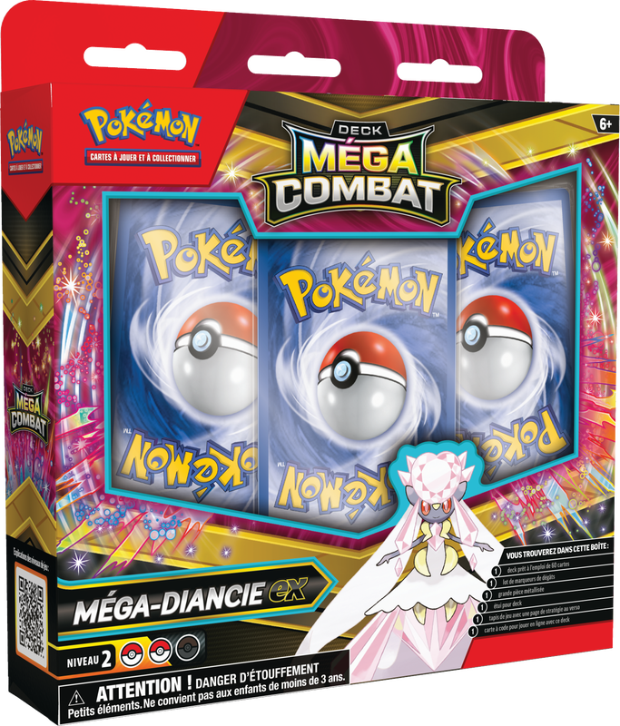*Pre-Order* Pokemon - Deck Méga Combat - Méga-Diancie ex (FR)