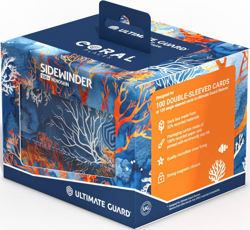 *Pre-Order* Ultimate Guard - Sidewinder 100+ - 2025 Coral Places (Choose your Design)