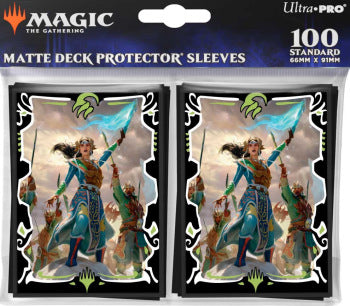 Magic - Ultra Pro - Tarkir: Dragonstorm - Matte Deck Protector Sleeves (100) (Choose your design)