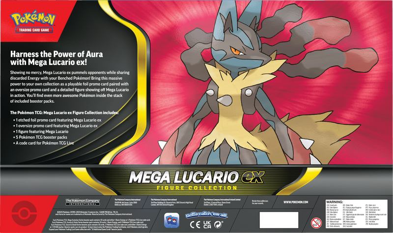 *Pre-Order* Mega Evolution - Mega Lucario ex Figure Collection
