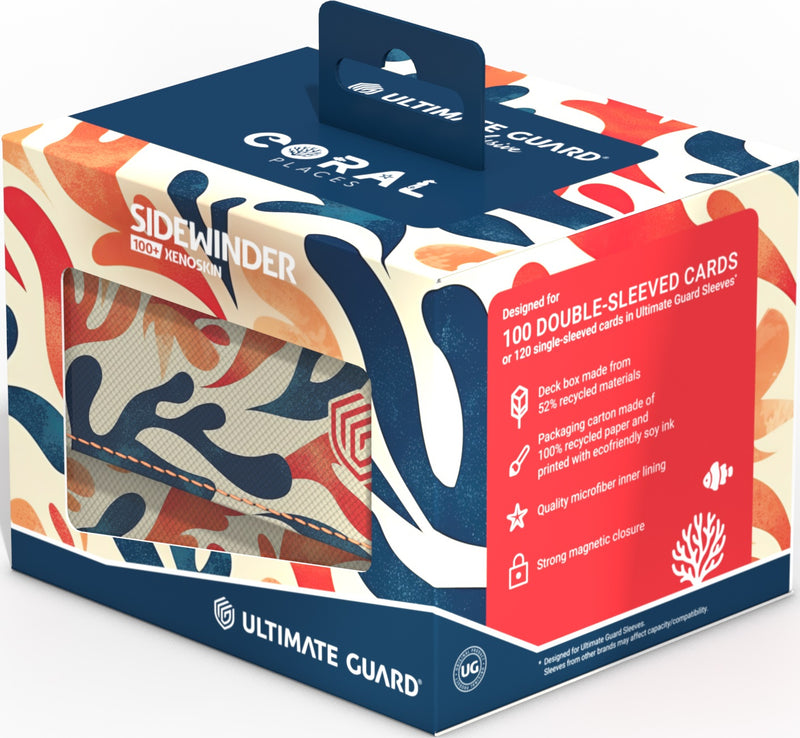 *Pre-Order* Ultimate Guard - Sidewinder 100+ - 2025 Coral Places (Choose your Design)