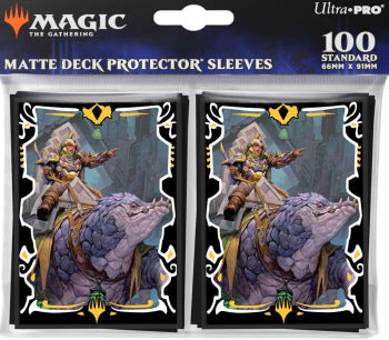 Magic - Ultra Pro - Tarkir: Dragonstorm - Matte Deck Protector Sleeves (100) (Choose your design)