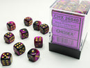 Dices (36D6) - Chessex Gemini (Choose your Color)