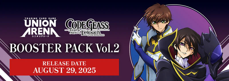 *Précommande* Union Arena - Code Geass Lelouch of the Rebellion Vol.2 - Booster Box