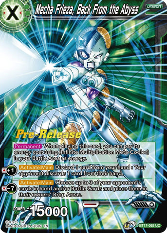 Mecha Frieza, Back From the Abyss (BT17-065) [Ultimate Squad Prerelease Promos] 