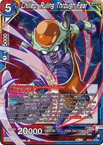 Chilled, Ruling Through Fear (EX21-16) [5th Anniversary Set] 