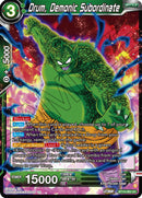 Drum, Demonic Subordinate (BT18-082) [Dawn of the Z-Legends] 