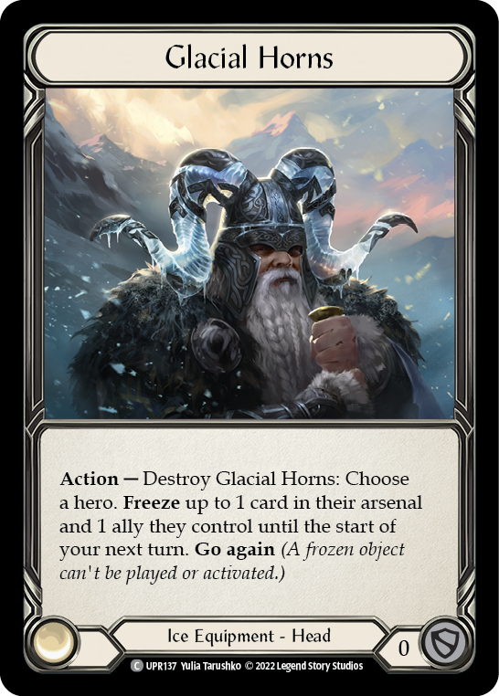 Glacial Horns [UPR137] (Uprising) Cold Foil 