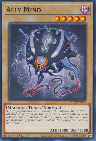 Ally Mind [HAC1-EN077] Common 