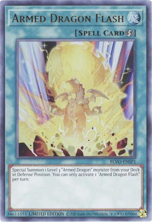 Armed Dragon Flash [BLVO-ENSP1] Ultra Rare 