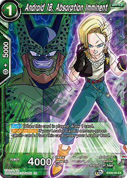 Android 18, Imminent Absorption (EX20-05) [Ultimate Deck 2022] 
