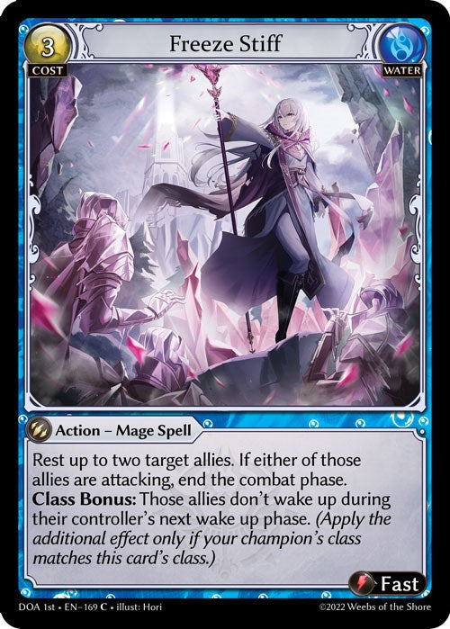 Freeze Stiff (169) [Dawn of Ashes: 1st Edition] 