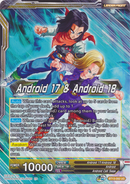 Android 17 &amp; Android 18 // Android 17 &amp; Android 18, Harbingers of Calamity (BT13-092) [Supreme Rivalry Prerelease Promos] 