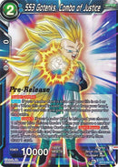 SS3 Gotenks, Combo of Justice (BT14-047) [Cross Spirits Prerelease Promos] 