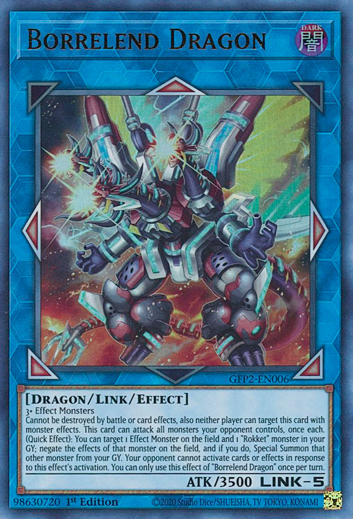 Borrelend Dragon [GFP2-EN006] Ultra Rare 