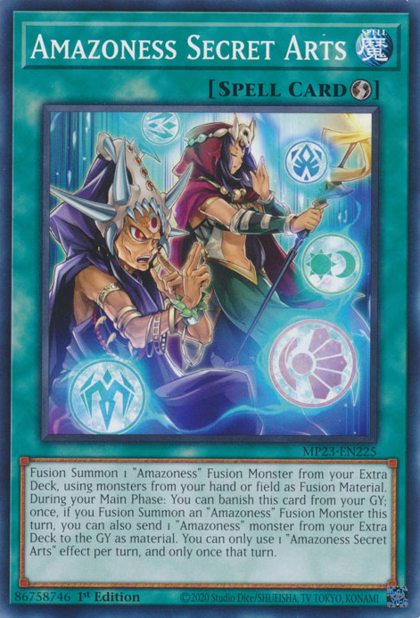 Amazoness Secret Arts [MP23-EN225] Common