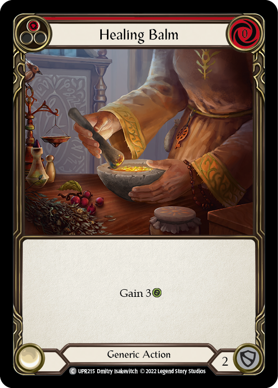 Healing Balm (Red) [UPR215] (Uprising) Rainbow Foil 