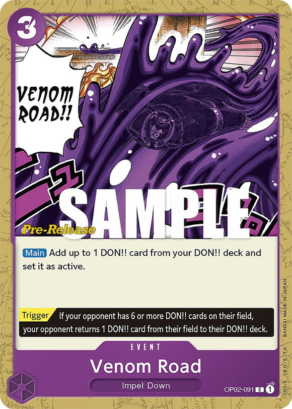 Venom Road [Paramount War Pre-Release Cards]