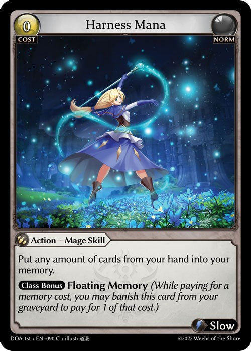 Harness Mana (090) [Dawn of Ashes: 1st Edition] 