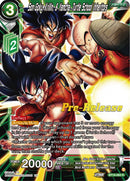 Son Goku, Krillin, &amp; Yamcha, Turtle School Inheritors (BT18-062) [Dawn of the Z-Legends Prerelease Promos] 