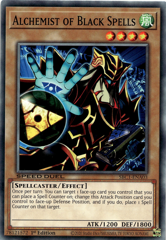 Alchemist of Black Spells [SBC1-ENA03] Common 