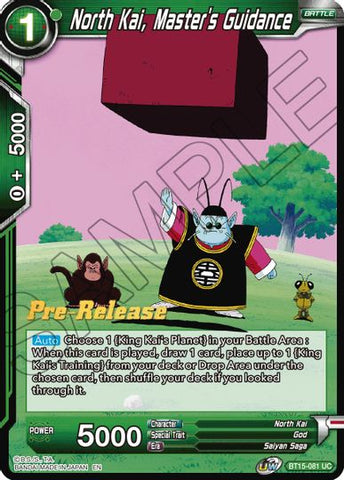 North Kai, Master's Guidance (BT15-081) [Saiyan Showdown Prerelease Promos] 
