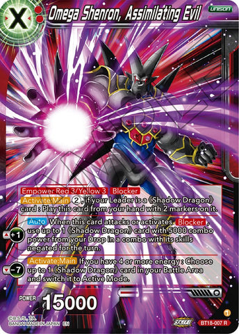 Omega Shenron, Assembling Evil (BT18-007) [Dawn of the Z-Legends] 