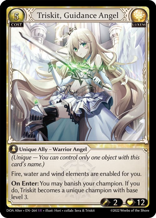 Triskit, Guidance Angel (264) [Dawn of Ashes: Alter Edition] 
