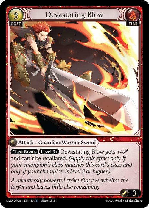 Devastating Blow (127) [Dawn of Ashes: Alter Edition] 