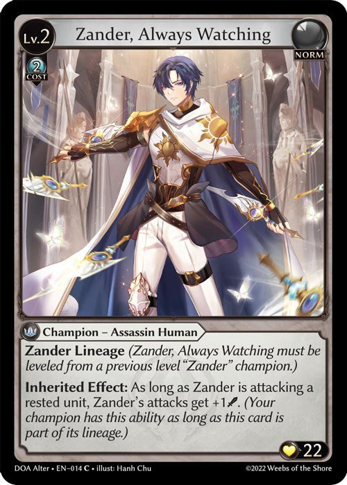 Zander, Always Watching (014) [Dawn of Ashes: Alter Edition] 