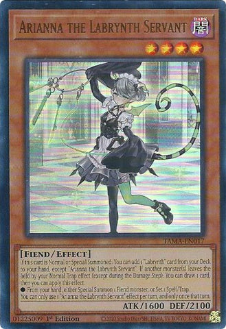 Arianna the Labrynth Servant [TAMA-EN017] Ultra Rare 
