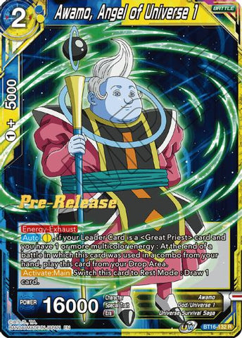 Awamo, Angel of Universe 1 (BT16-132) [Realm of the Gods Prerelease Promos] 