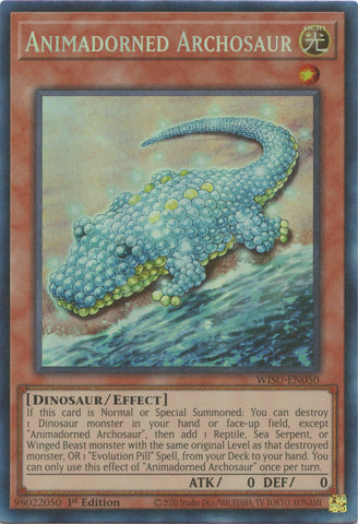 Animadorned Archosaur [WISU-EN050] Collector's Rare 