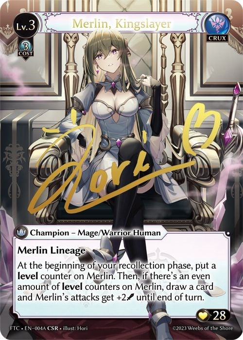 Merlin, Kingslayer (CSR) (004A) [Fractured Crown] 