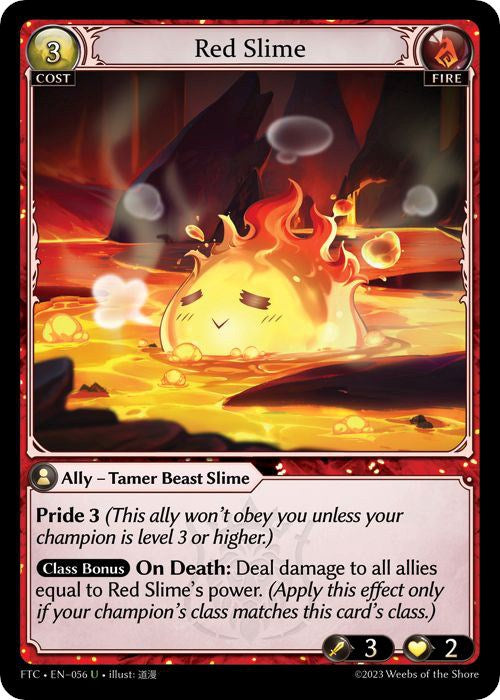 Red Slime (056) [Fractured Crown] 