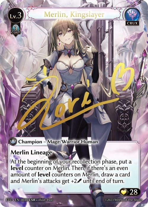 Merlin, Kingslayer (CSR) (004B) [Fractured Crown] 