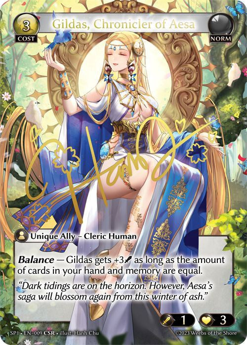 Gildas, Chronicler of Aesa (CSR) (009) [Supporter Pack 1] 