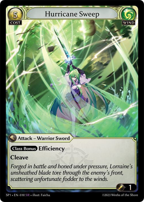 Hurricane Sweep (010) [Supporter Pack 1] 
