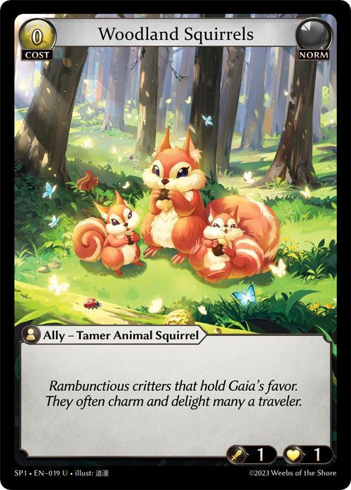 Woodland Squirrels (019) [Supporter Pack 1] 