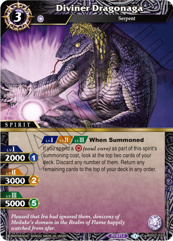 Diviner Dragonaga (BSS02-033) [False Gods]