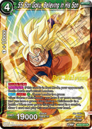 SS Son Goku, Believing in His Son (BT21-077) [Wild Resurgence Pre-Release Cards] 