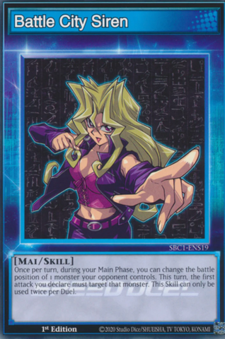 Battle City Siren [SBC1-ENS19] Common 