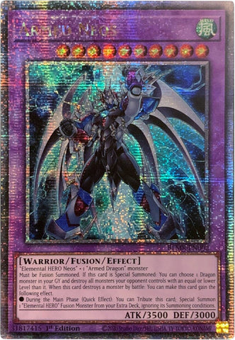 Armed Neos [BLMR-EN002] Quarter Century Secret Rare 