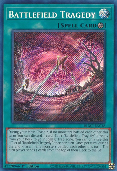 Battlefield Tragedy [BLMR-EN018] Secret Rare 