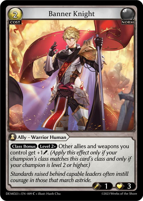 Banner Knight (009) [2023 Demo Deck] 
