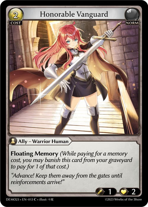 Honorable Vanguard (013) [2023 Demo Deck] 