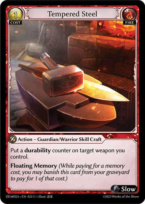 Tempered Steel (023) [2023 Demo Deck] 