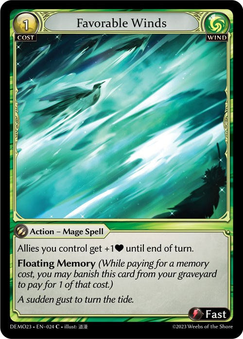 Favorable Winds (024) [2023 Demo Deck] 